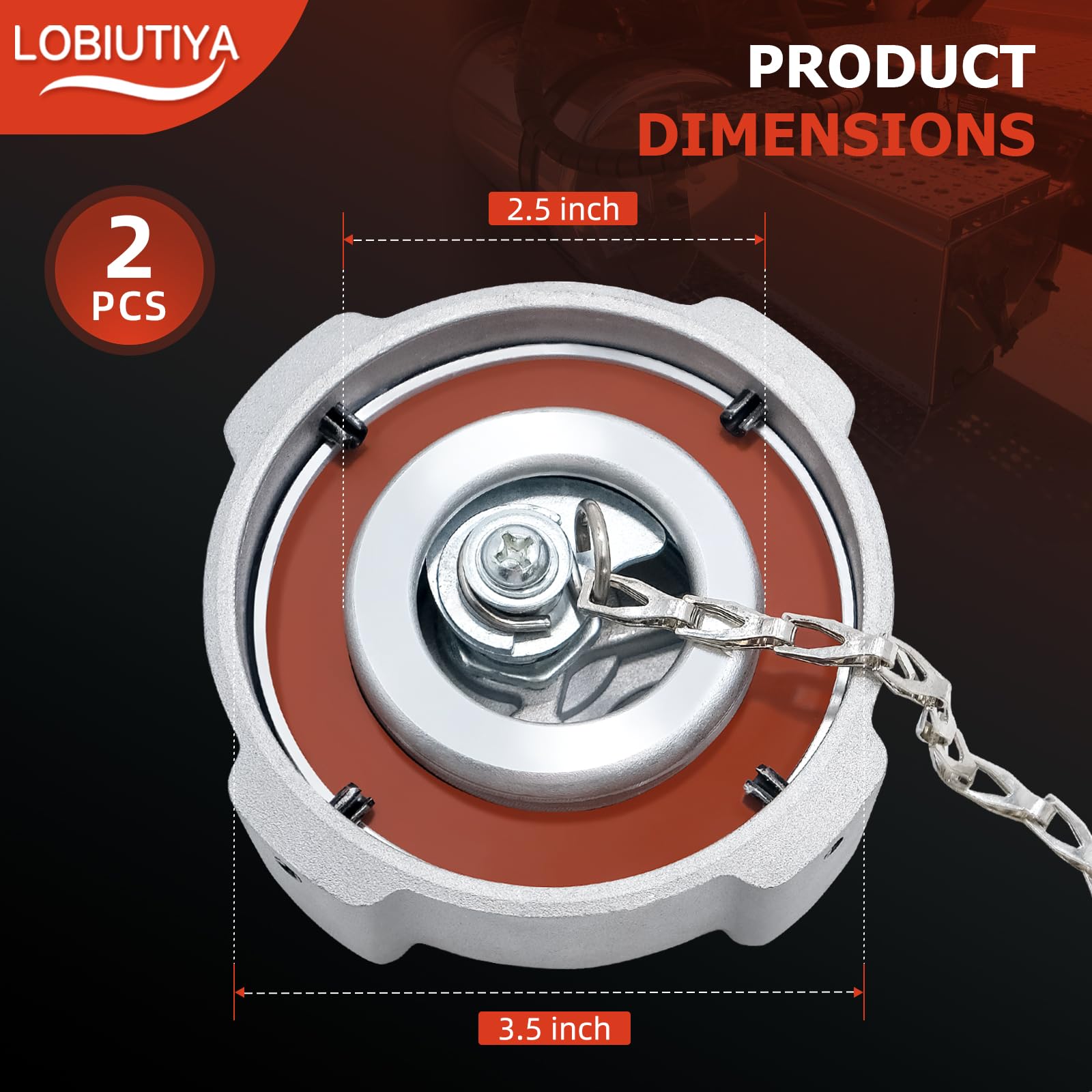 LOBIUTIYA in a truck maintenance scene showing professional-ready replacement kit