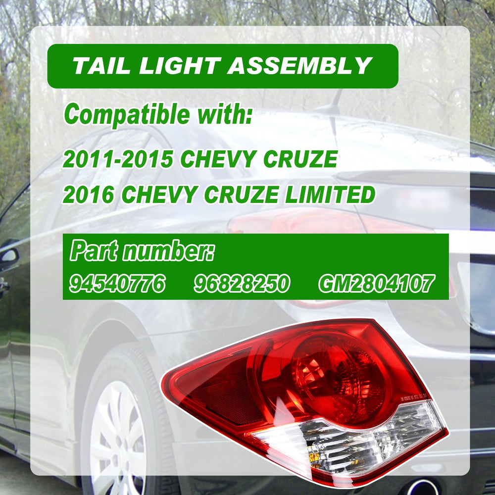 Lochnchn tail light rear connector view showing plug-and-play convenience