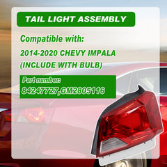Lochnchn tail light side profile highlighting contour and OE-style fit