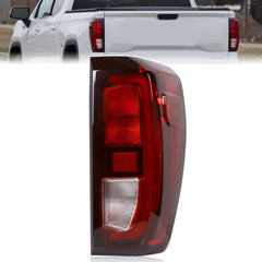 Lochnchn front view of tail light assembly showing clean fit and bright lenses