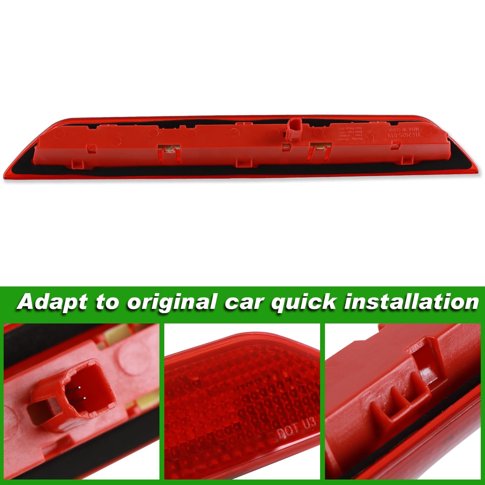 Lochnchn wiring connector matching OEM harness for easy install