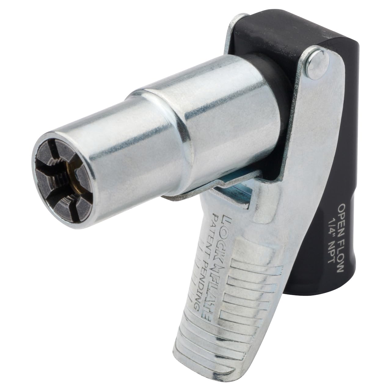 LockNFlate TPU seal detail highlighting spring-loaded seal for leak prevention
