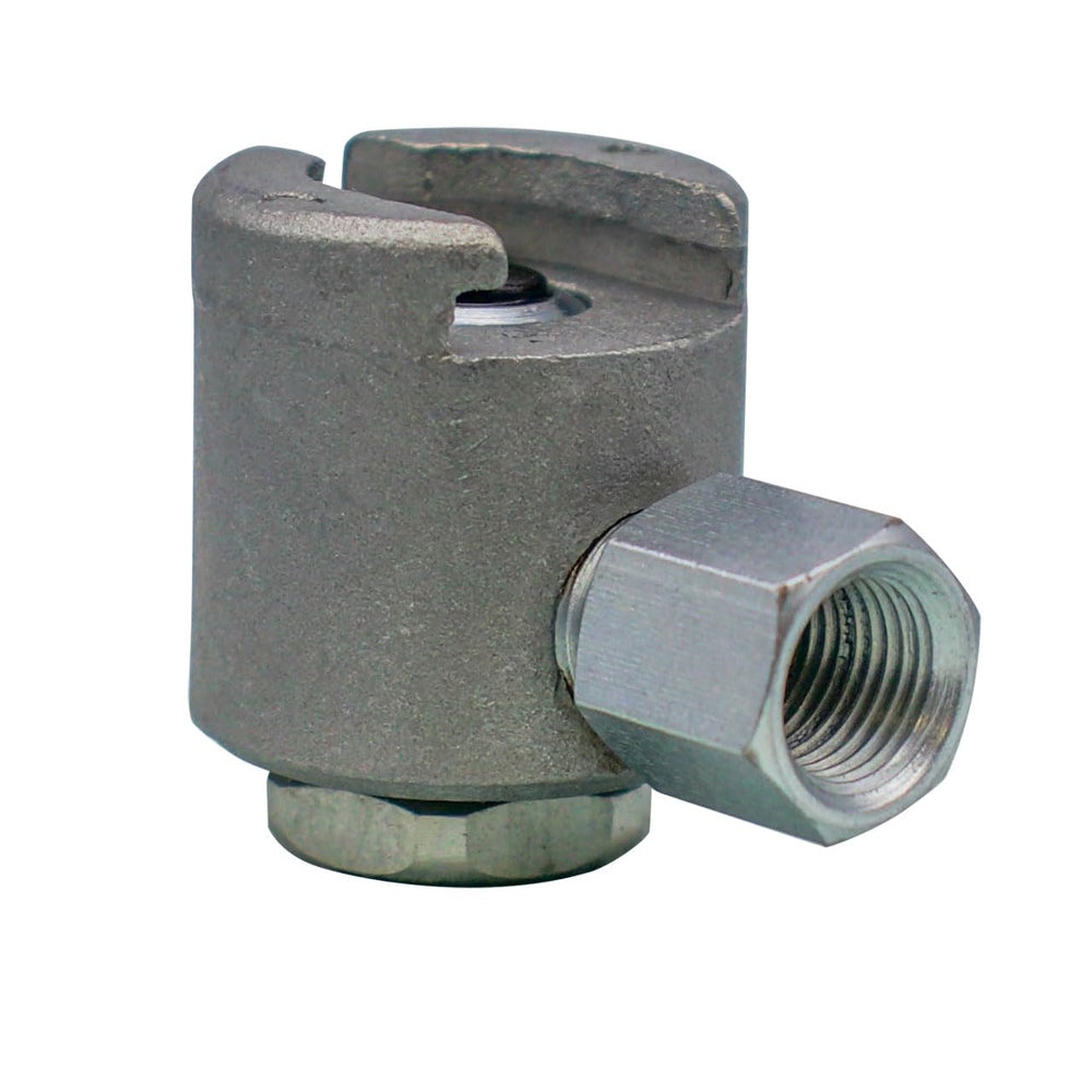LockNLube closeup of seal and jaw shows durable construction and leak resistance
