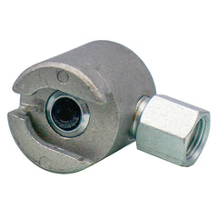 LockNLube threaded 1/8" FNPT detail for easy hose attachment and reliability