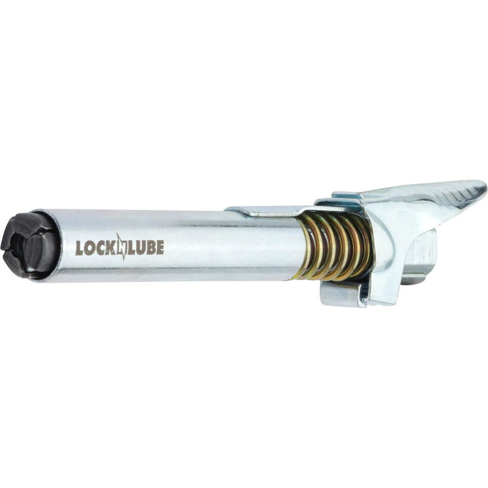 LockNLube being used on a tractor PTO demonstrating safe reach and access