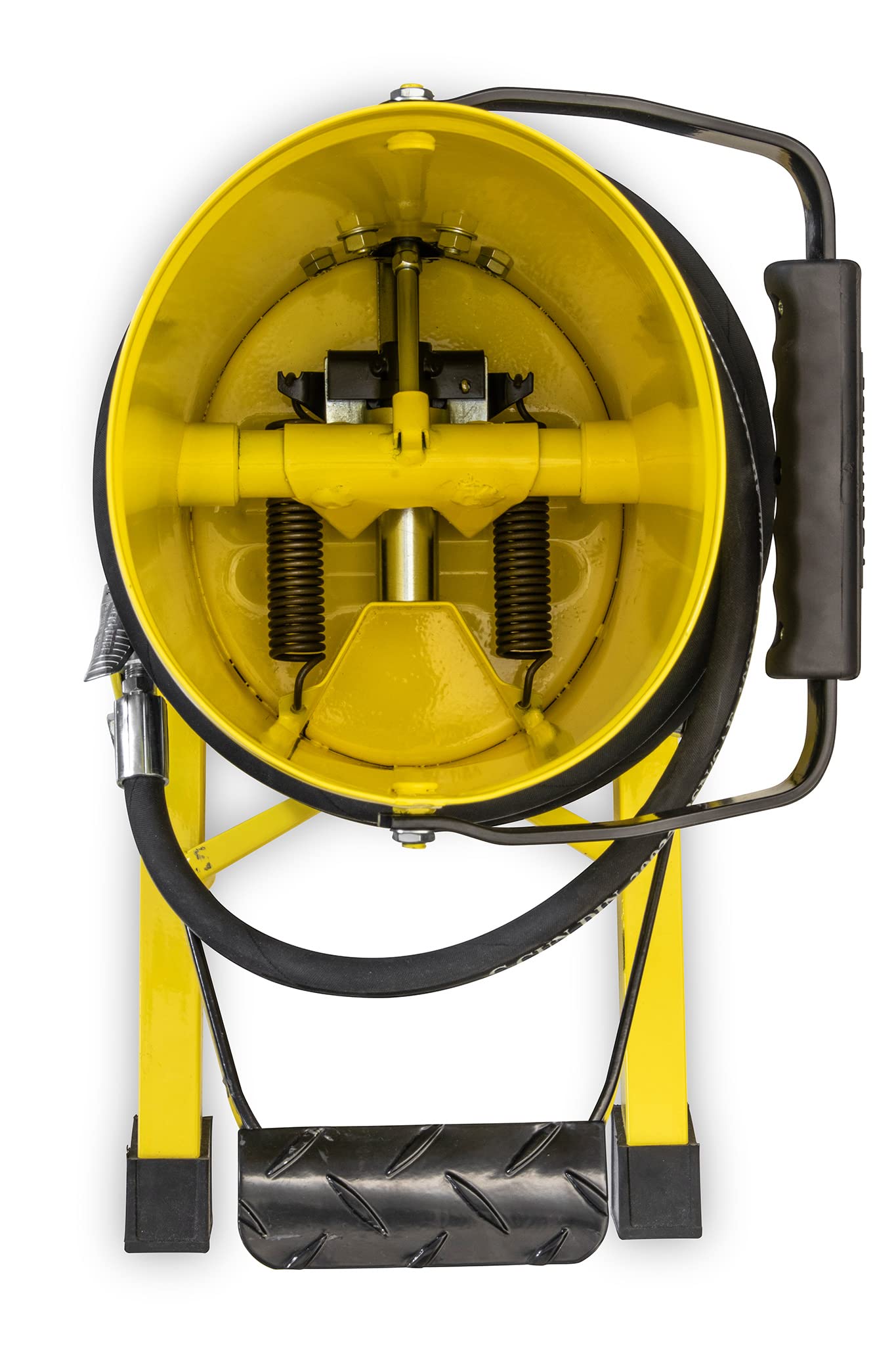 LockNLube coupler close-up highlighting secure connection and reduced grease mess