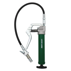 LockNLube patented grease coupler close-up illustrating secure leak-resistant connection