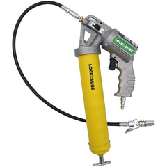 LockNLube sliding selection lever detail emphasizing easy switch between single-shot and continuous modes