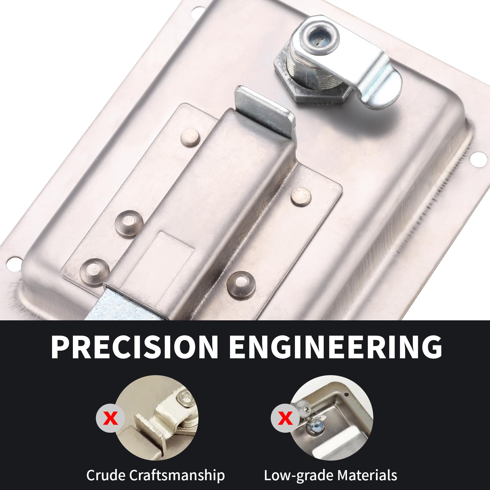 Loclink lock with keys and fasteners showing ready-to-install convenience
