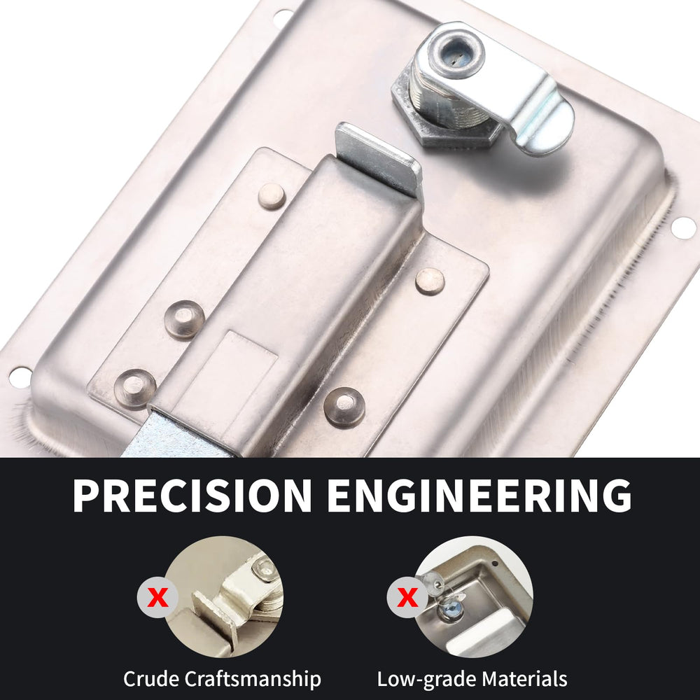 Loclink lock with keys and fasteners showing ready-to-install convenience