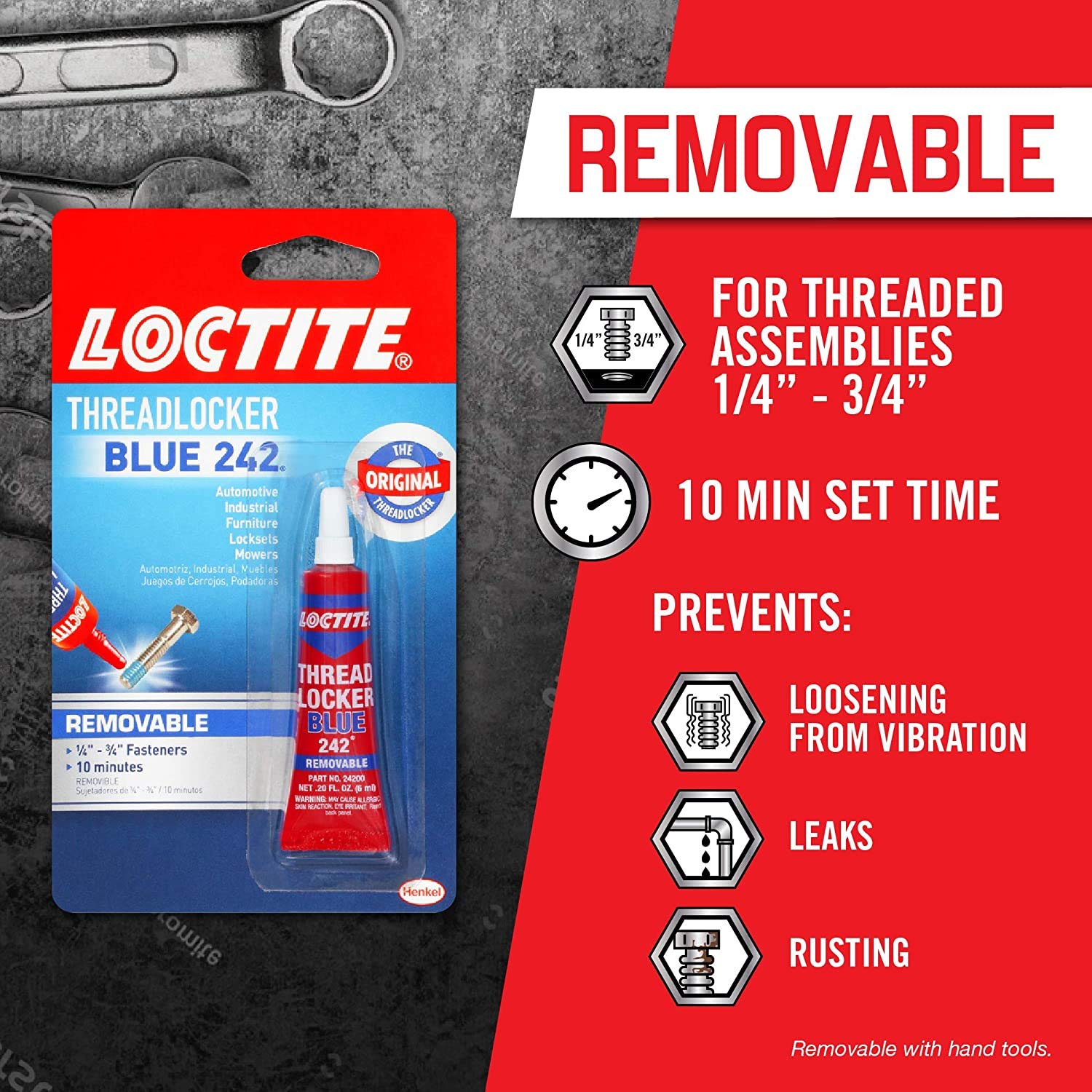 Loctite 12 pack boxed set for workshop stock and savings