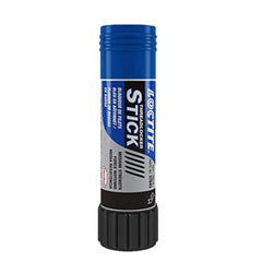 Loctite blue threadlocker stick front packaging showing applicator and benefit of clean application