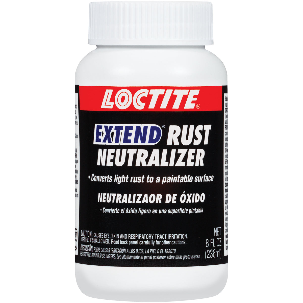 Loctite bottle front view showing label and 8 oz size, helps identify product