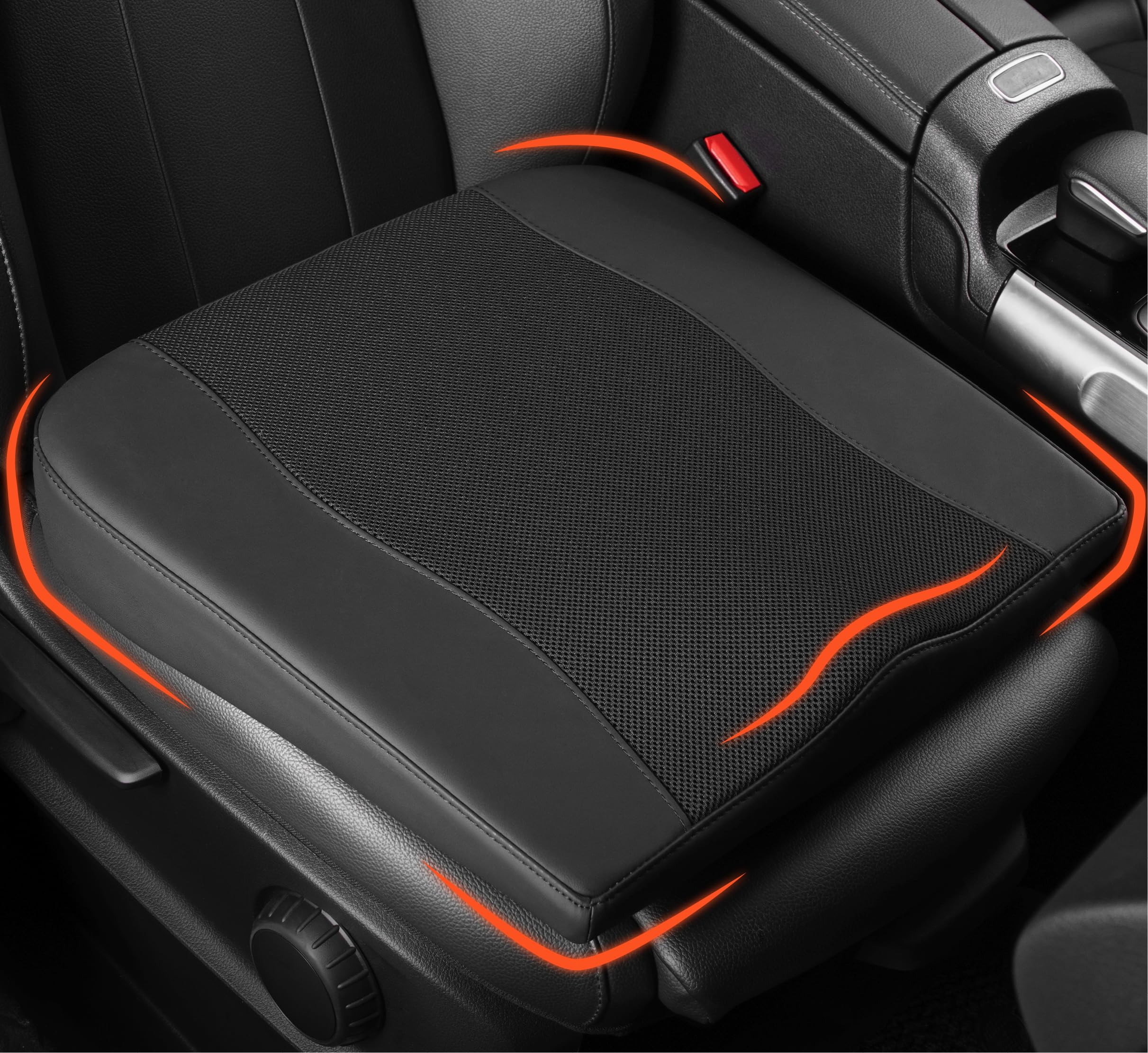 Lofty Aim front view cushion showing ergonomic support and improved comfort