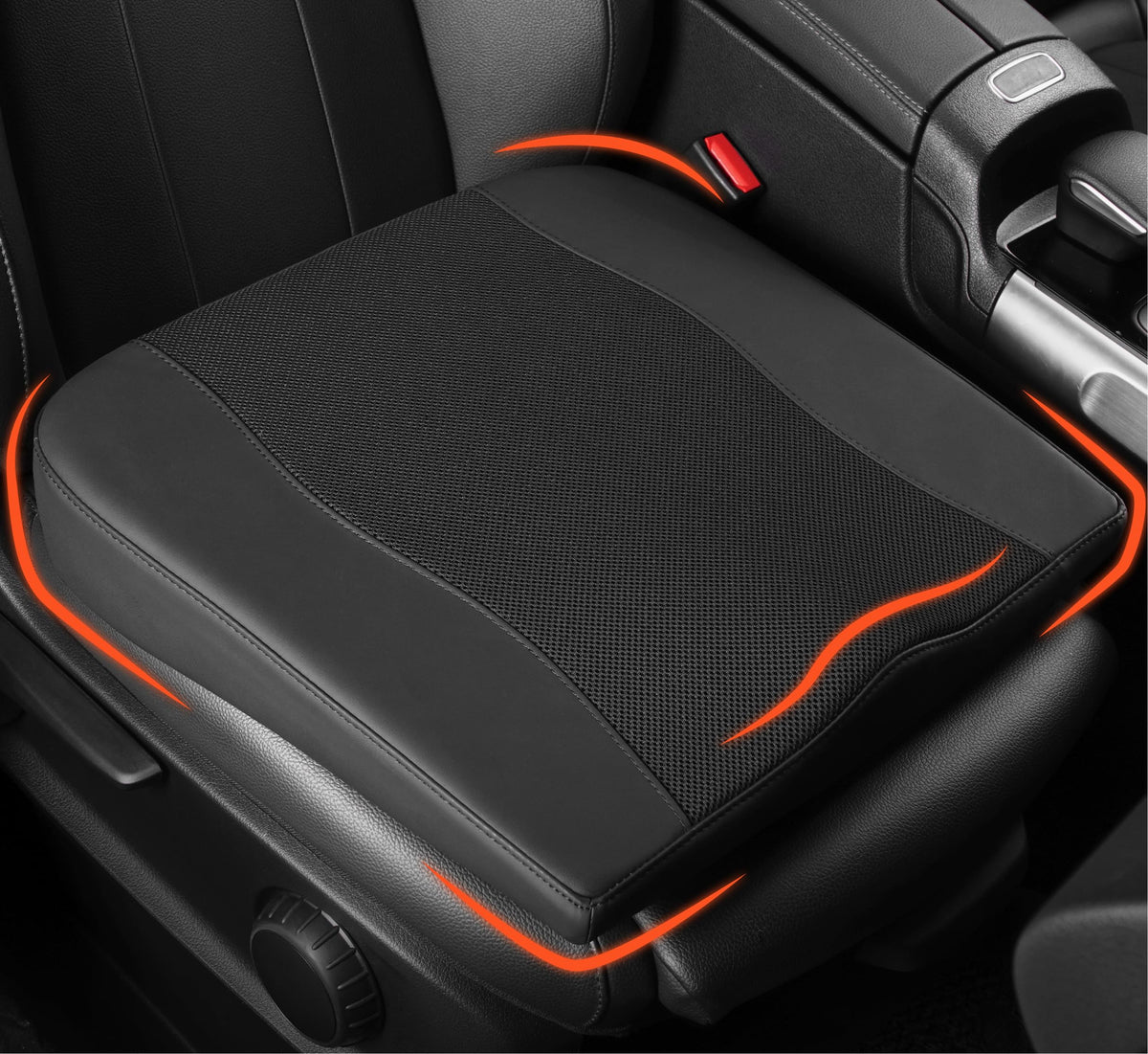 Lofty Aim front view cushion showing ergonomic support and improved comfort