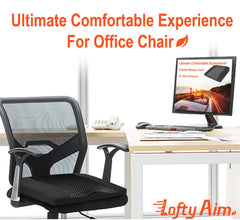 Lofty Aim non-slip base detail keeping cushion firmly positioned for safety