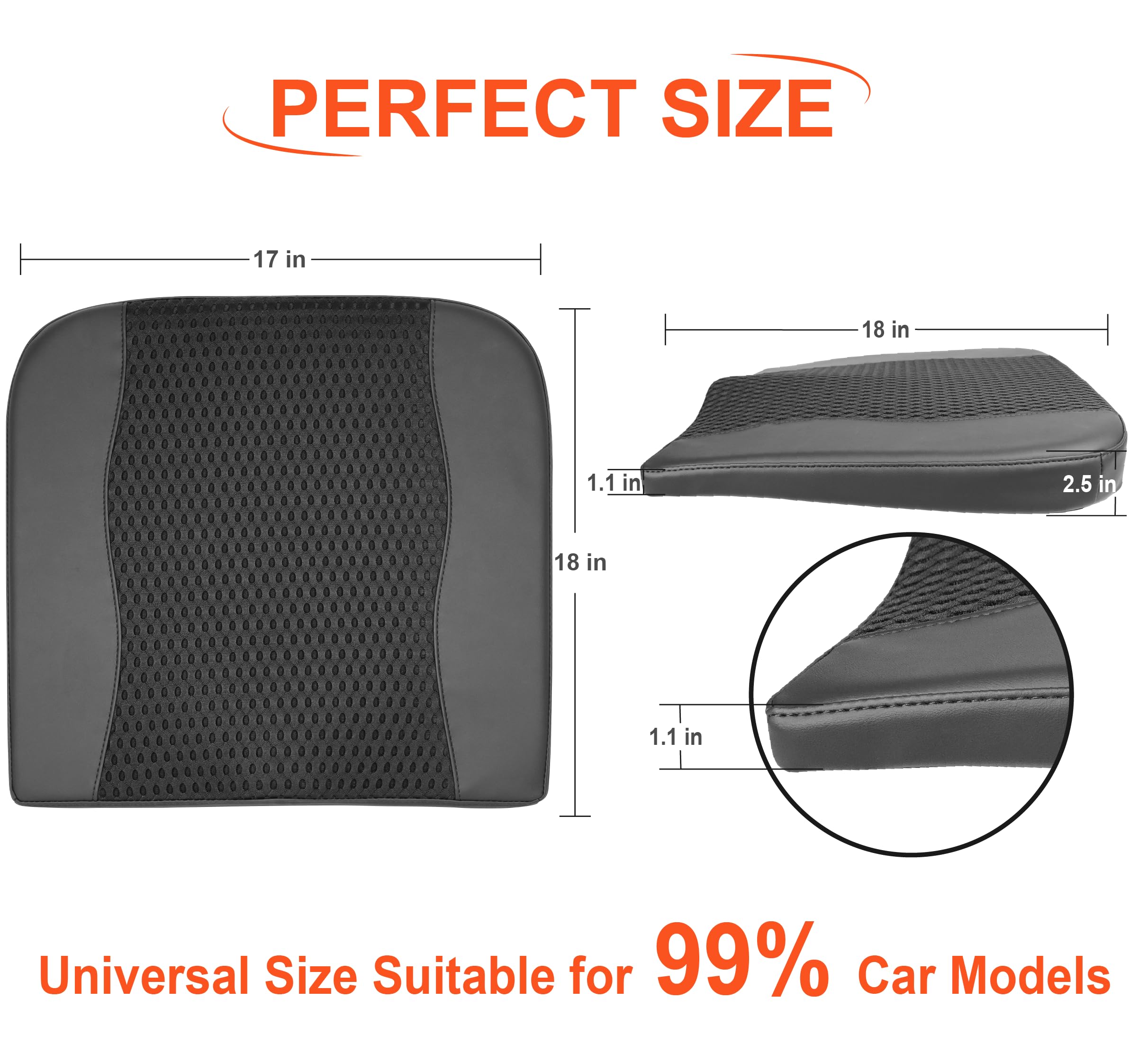 Lofty Aim placed on office chair showing versatile use outside the car