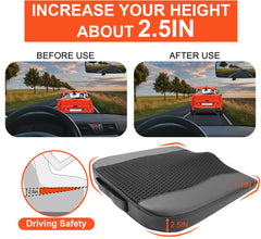 Lofty Aim side profile showing 2.5 inch height boost for improved visibility