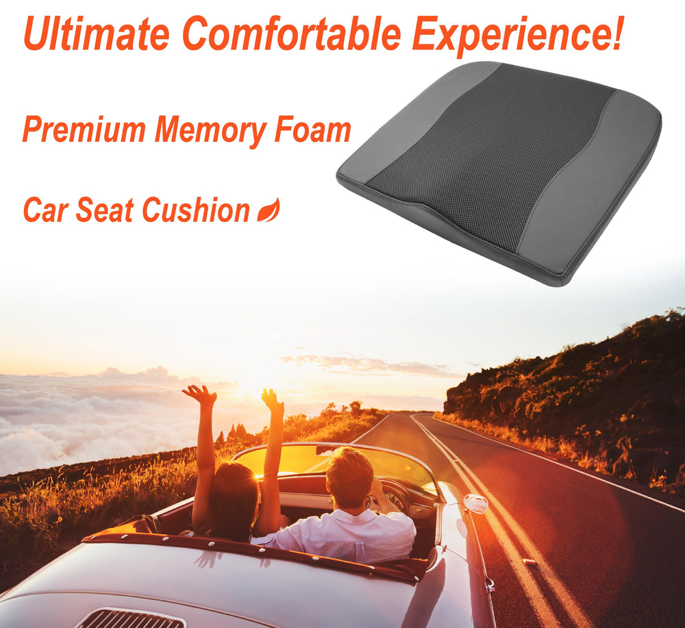 Lofty Aim side profile of memory foam cushion demonstrating added height benefit
