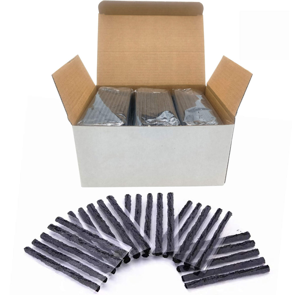 LOGOL front packaging showing 150-piece heavy duty tire plugs, ready for roadside repairs