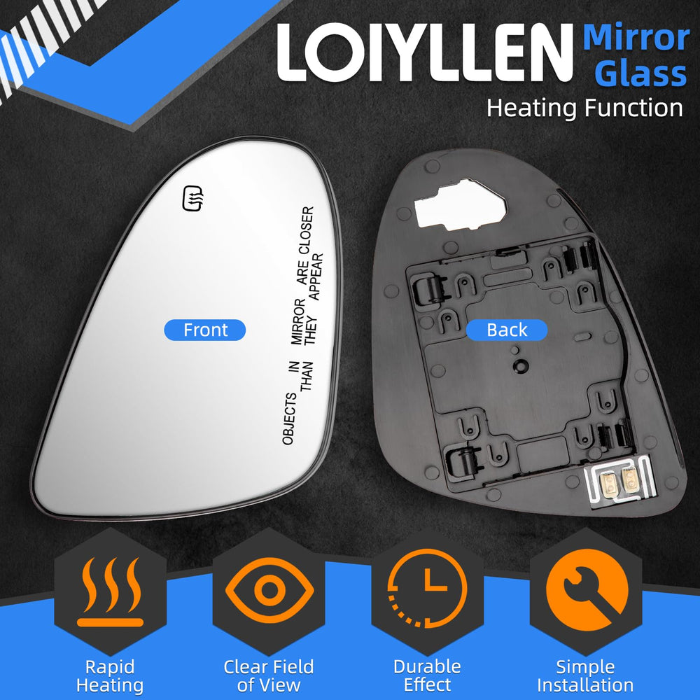LOIYLLEN close-up of ABS backplate highlighting durable construction and secure mounting