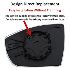 LOIYLLEN rear ABS backing and mounting tabs ready for secure attachment