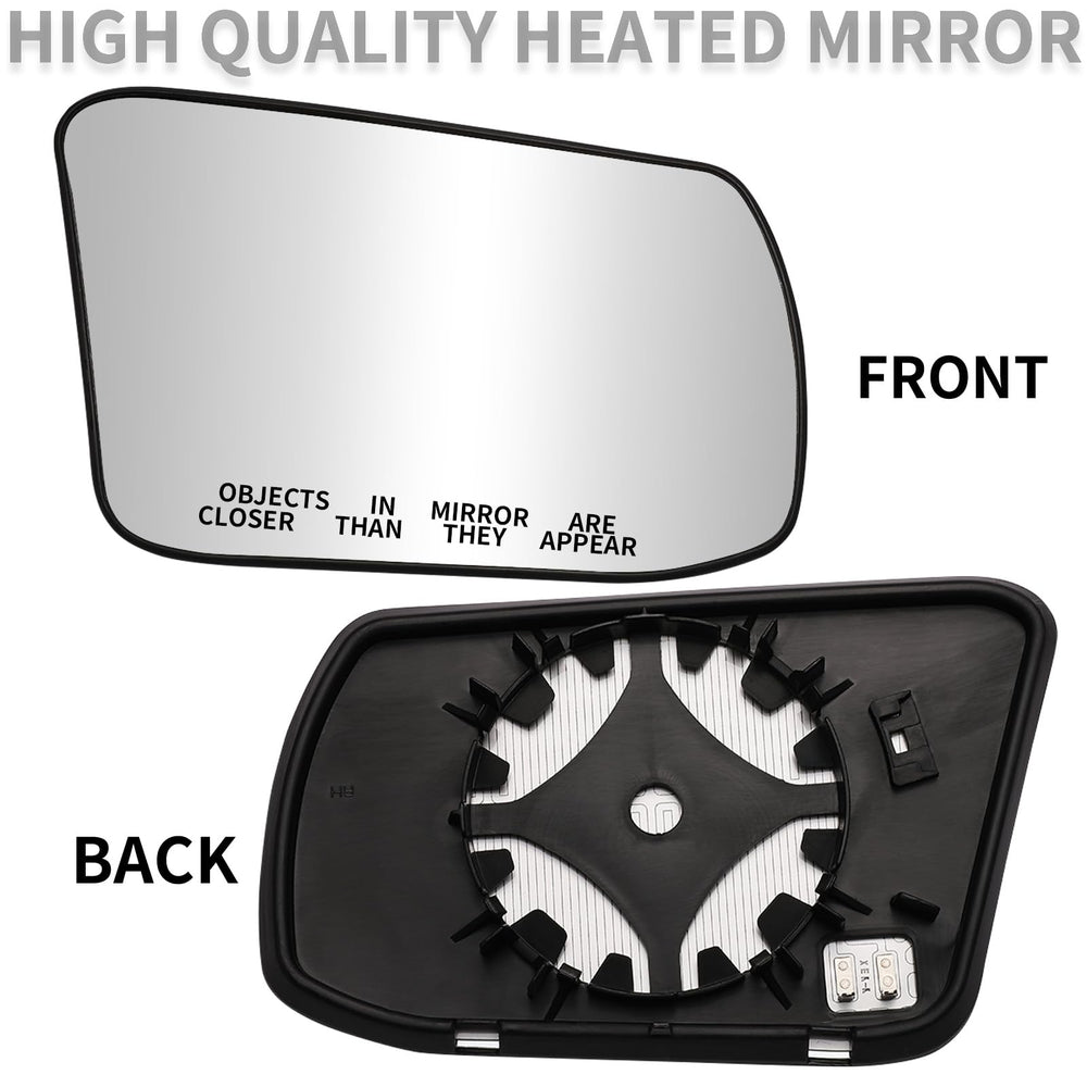 LOIYLLEN mirror glass close-up highlighting improved clarity and visibility