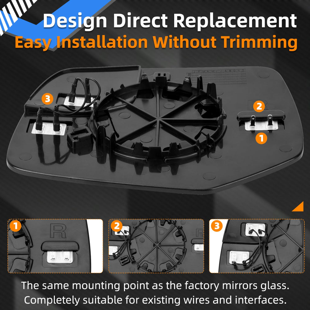 LOIYLLEN printed installation diagram and included parts for quick, guided replacement