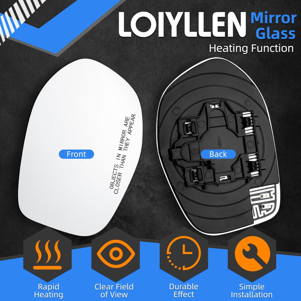 LOIYLLEN close-up of mirror glass surface showing improved optical clarity benefit