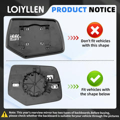 LOIYLLEN installed on Ford Escape left door demonstrating correct fitment