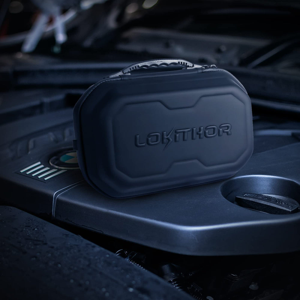 LOKITHOR case001 handle and zipper detail for easy carrying and reliable closure benefit portability