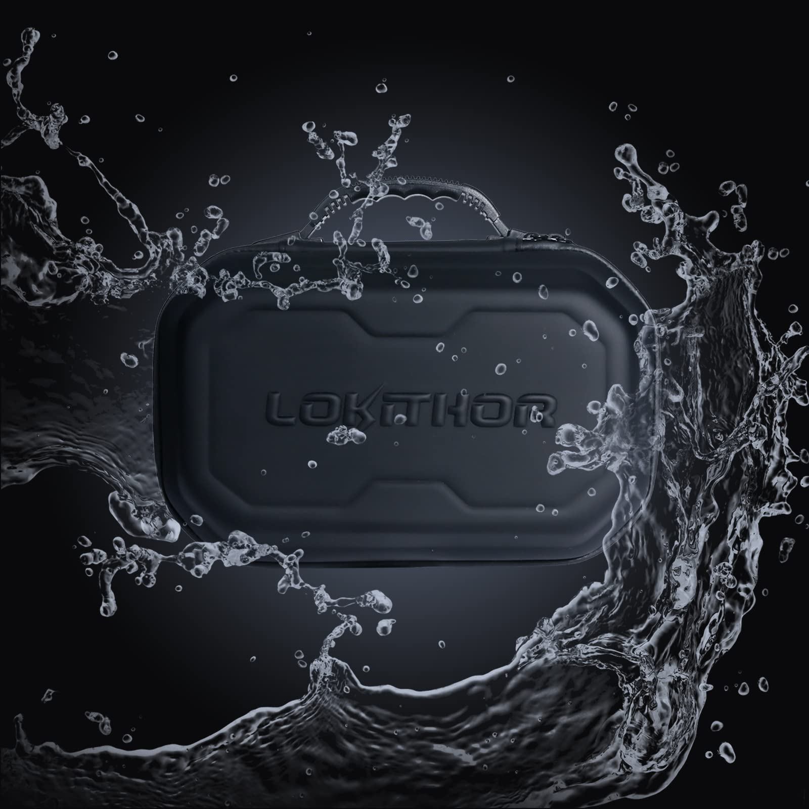 LOKITHOR case001 with J-Series jump starter fitted in bottom compartment benefit secure fit
