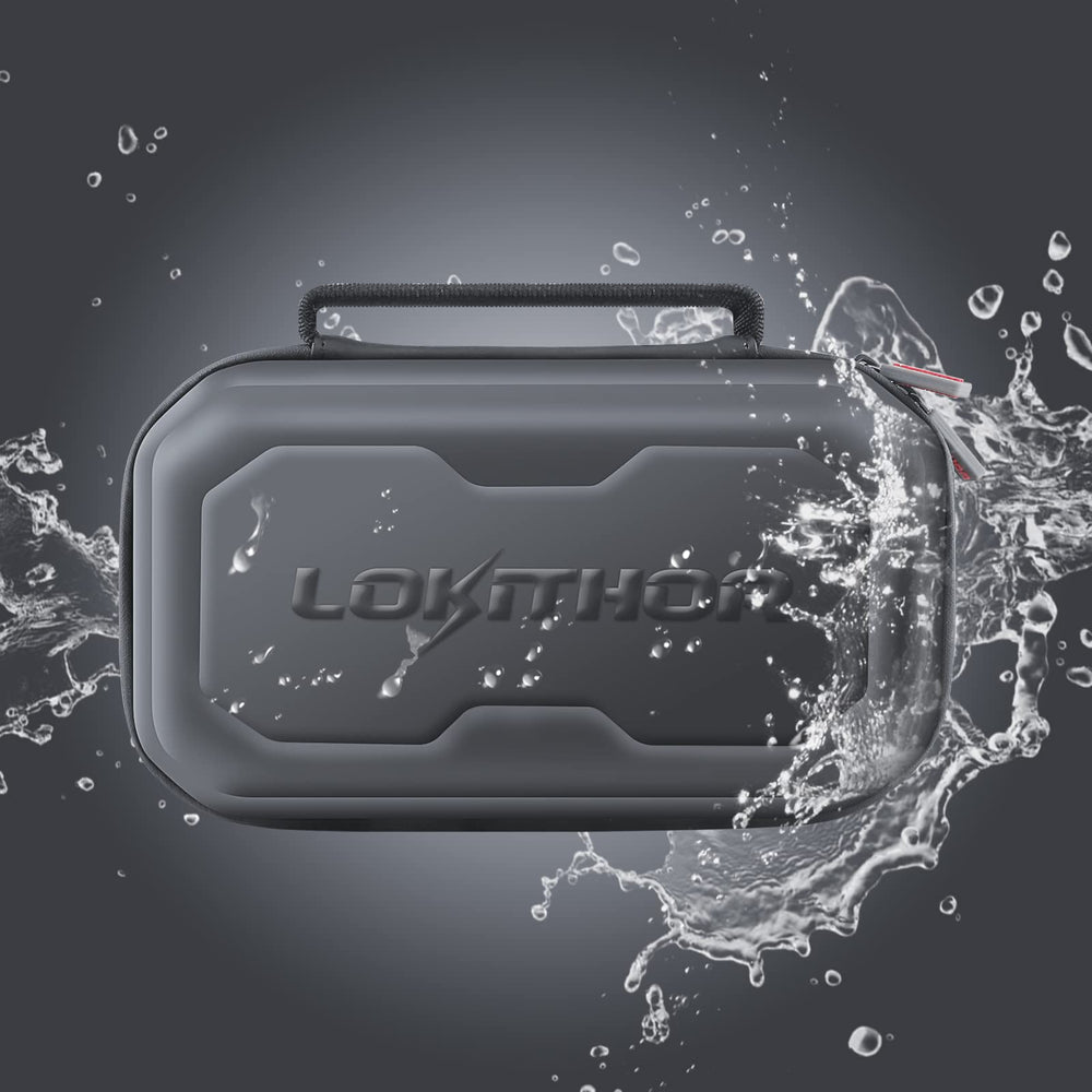 LOKITHOR CASE003 handle and zipper detail for secure carrying and closure
