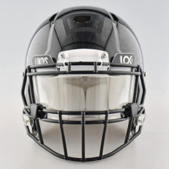 LOKIYS visor installed on a youth helmet showing improved visibility and secure fit