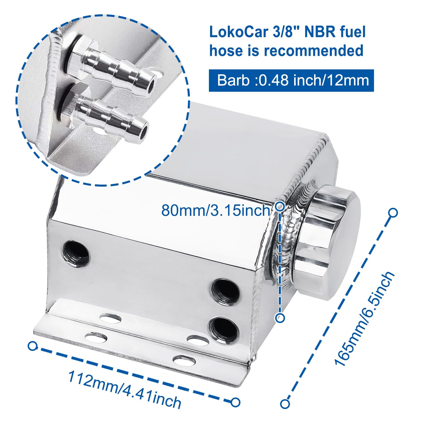 LokoCar TIG weld joint closeup highlighting strong corrosion‑resistant construction