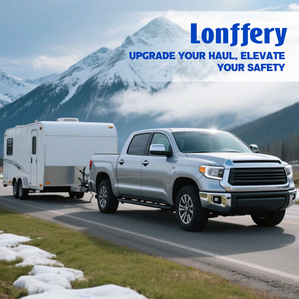 Lonffery kit on a tow ready trailer showing dependable suspension for confident towing