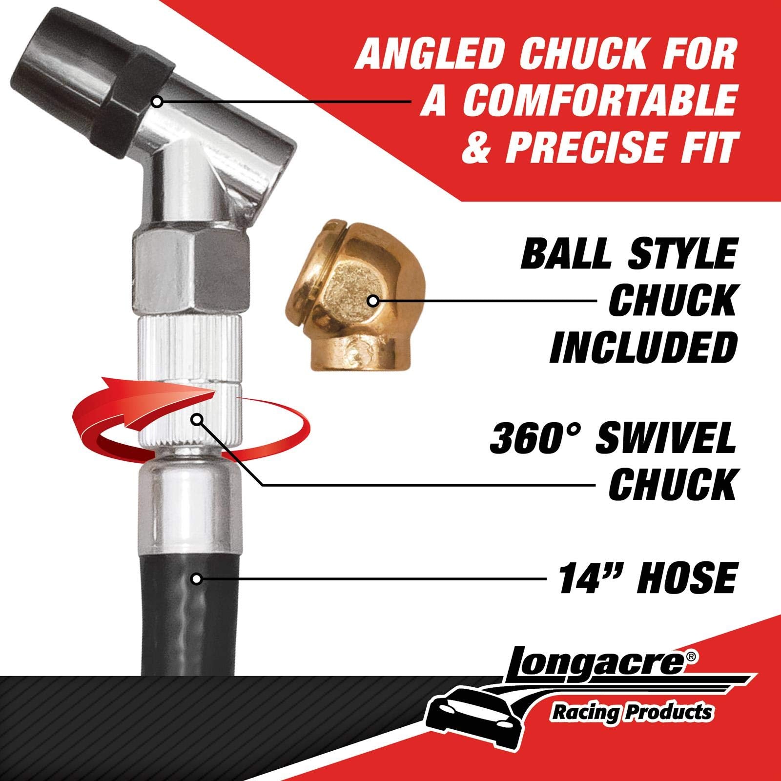 Longacre rubber bumper detail protecting gauge from impacts