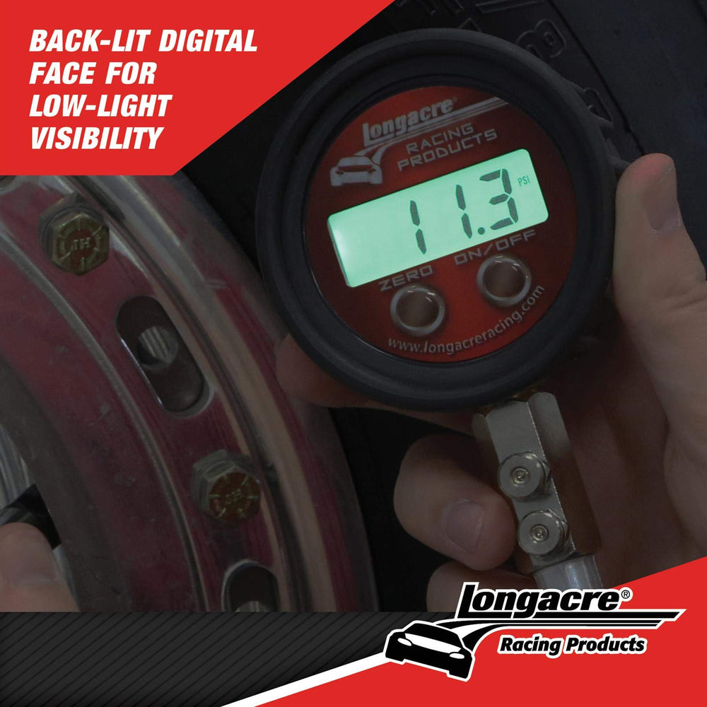 Longacre gauge size comparison with hands showing compact portability benefit