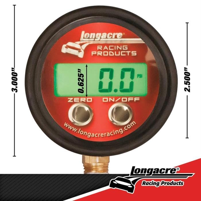 Longacre shock-resistant bumper protecting gauge electronics during use