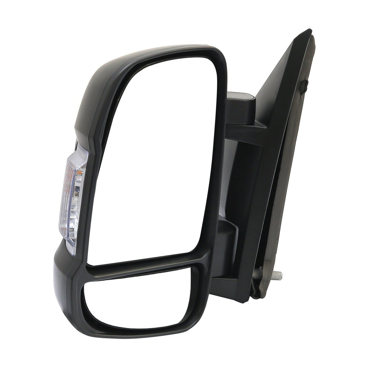 LONGLING left-side mirror front view showing ready-to-install design and durability