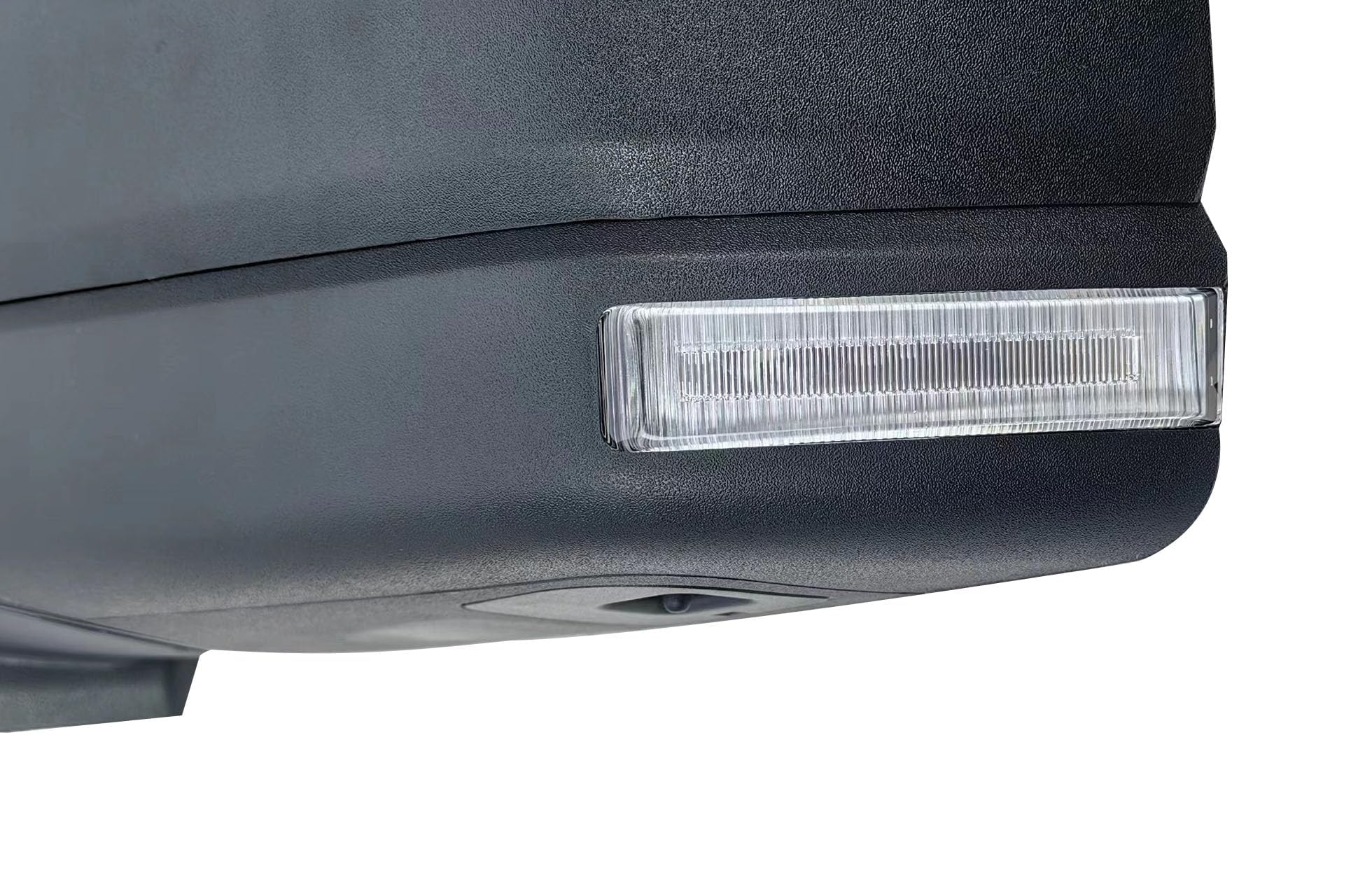 LONGLING mirror mounted on Ford F-150 driver door demonstrating correct fit