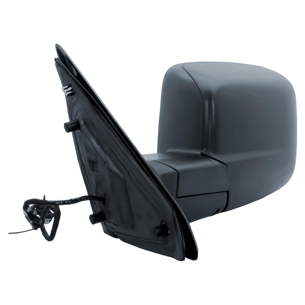LONGLING mirror mounted on Ram truck demonstrating direct-fit replacement