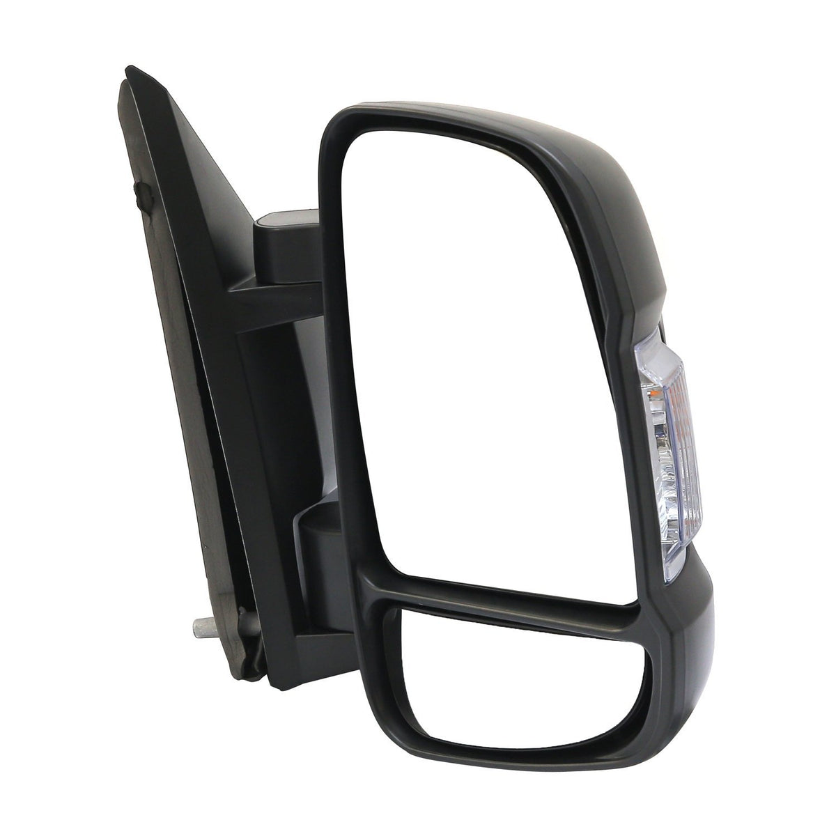 LONGLING right side mirror front view showing complete assembly and OEM fit