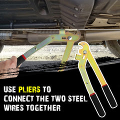 Lonsge SLY-10500 handle grip detail showing comfortable grips for reduced hand fatigue