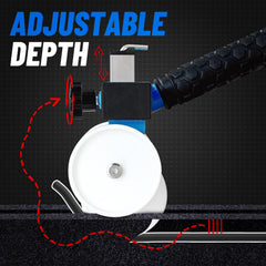 LookFox close-up of center wheel detailing size choice and precision