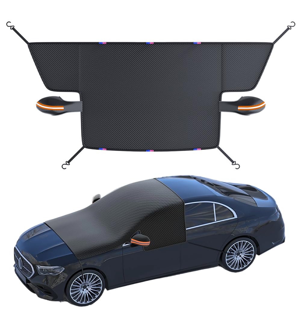 lootaan front view showing full windshield coverage and quick removal benefit