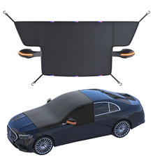 lootaan front view showing full windshield coverage and quick removal benefit