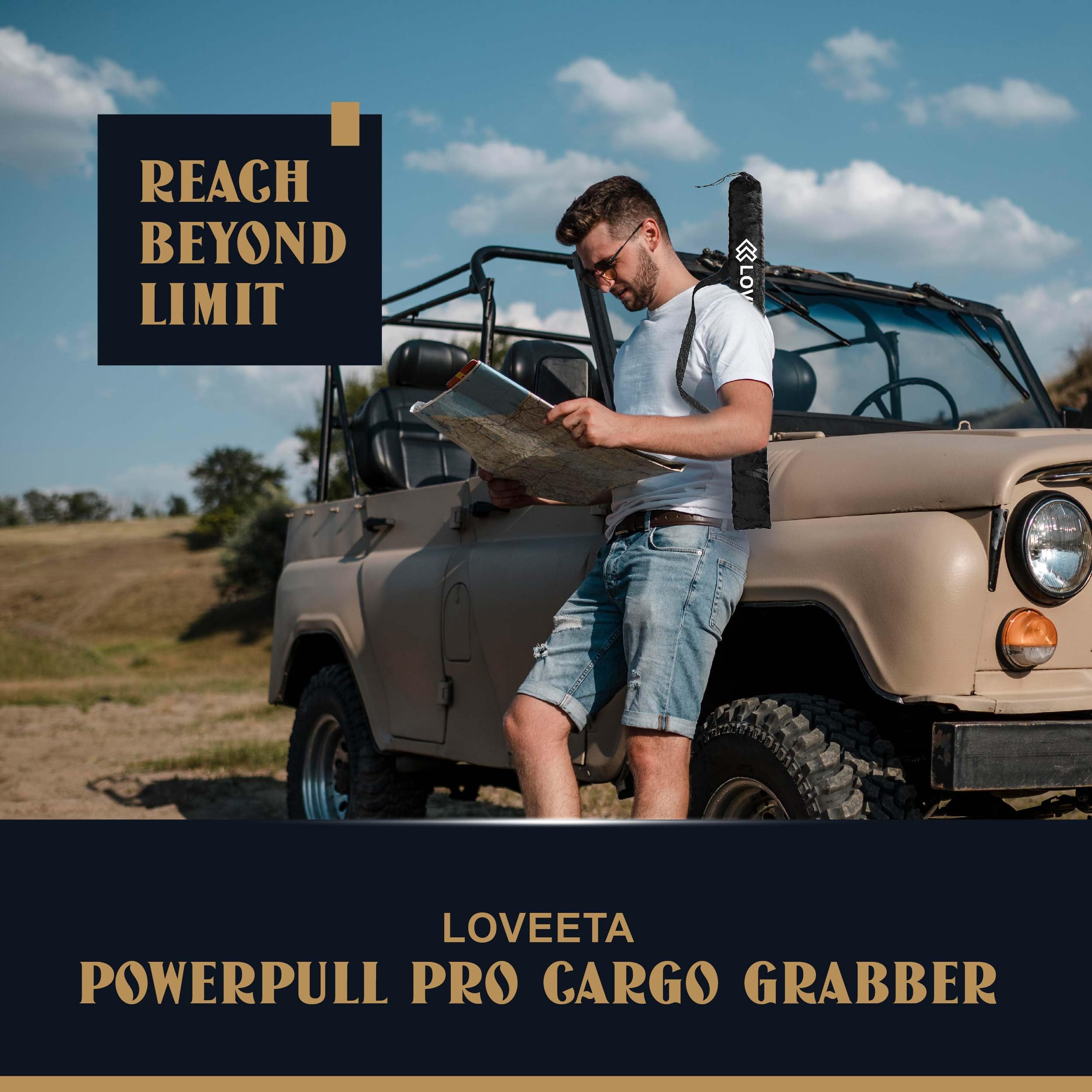 LOVEETA carry bag with protective covers illustrating safe transport and neat storage