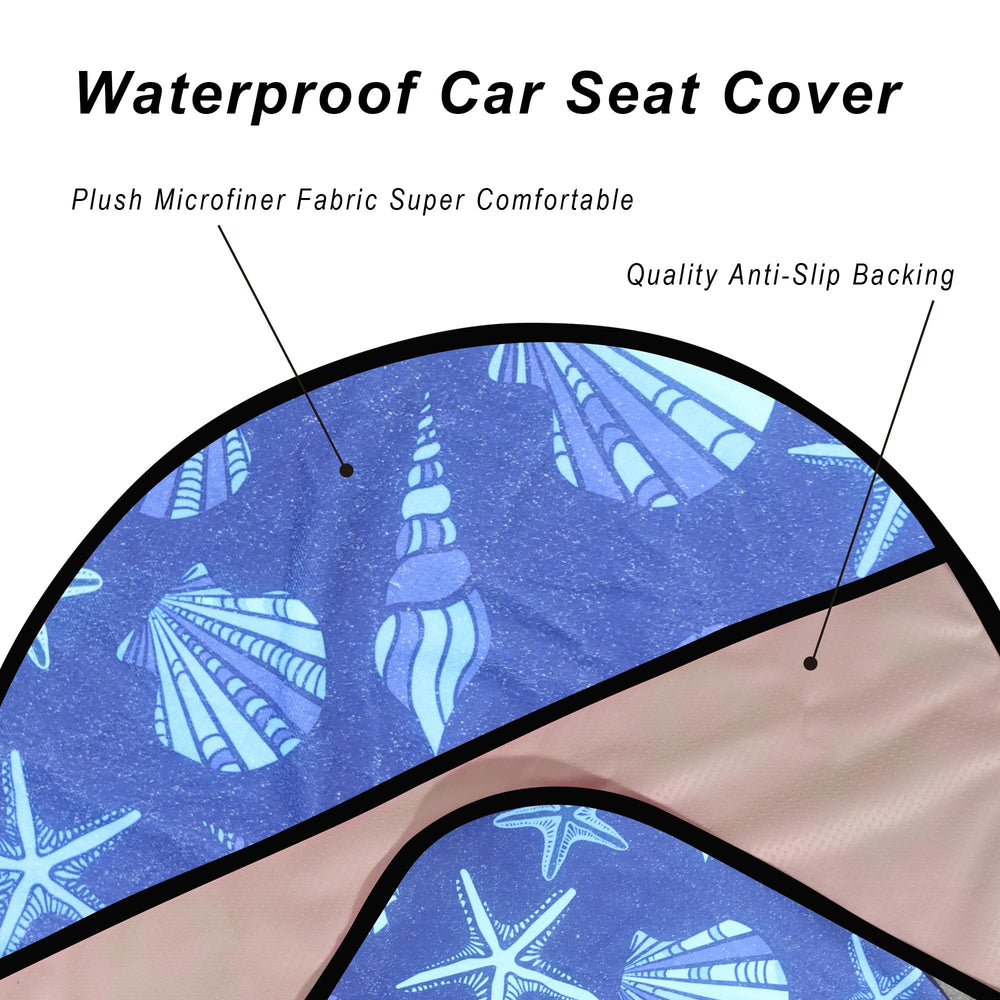 LoyaGour installed on a car front seat offering full coverage protection