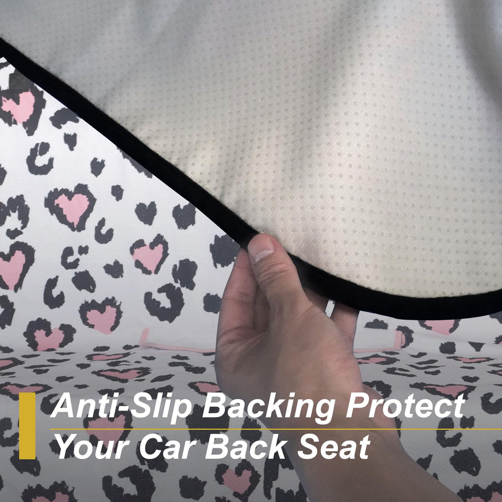 LoyaGour installed on SUV front seat protecting upholstery from sweat